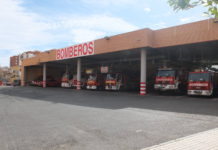 VISITA AL PARQUE DE BOMBEROS DE ALMERÍA