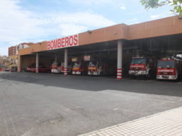 VISITA AL PARQUE DE BOMBEROS DE ALMERÍA