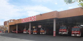 VISITA AL PARQUE DE BOMBEROS DE ALMERÍA