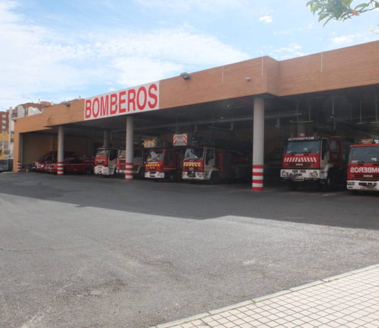 VISITA AL PARQUE DE BOMBEROS DE ALMERÍA