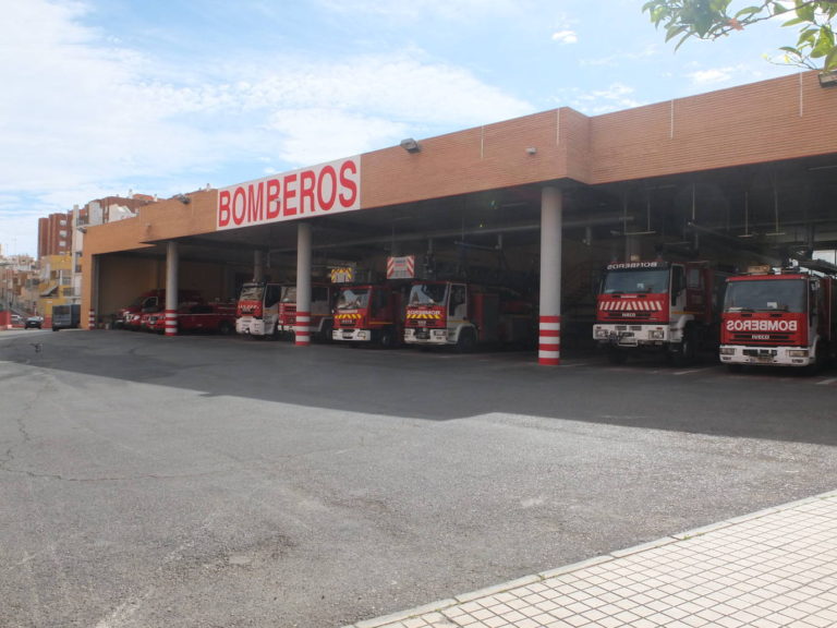 VISITA AL PARQUE DE BOMBEROS DE ALMERÍA